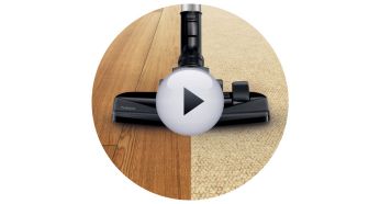 Noul cap de aspirare 3-în-1 TriActive+ adună particulele mari şi fine de praf