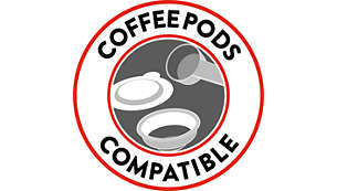 2 Kaffeefilter "perfekte Crema" für gemahlenen Kaffee und Pads