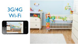 Watch your baby on your iPhone via Wi-Fi/3G/4G LTE