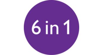 16-мм маша и подвижна четка; пластини за изправяне и дребни вълни; 2 шноли