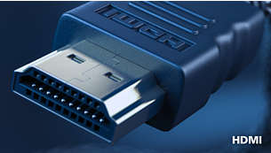 O HDMI garante conectividade digital universal