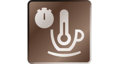 Le café sans attendre grâce au système de chauffe rapide