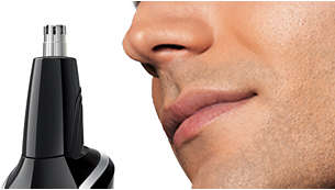 Nosetrimmer: Comfortably remove unwanted hairs