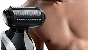 Bodygroom shaver: For a smooth shave below the neck