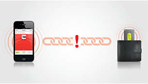 Отправка уведомлений, когда расстояние между InRange и iPhone превышает допустимый диапазон