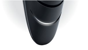 Batterilampan visar batteristatusen
