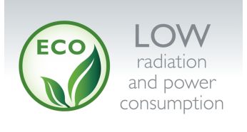 Low radiation and power consumption