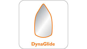 DynaGlide soleplate for easy gliding on all garments