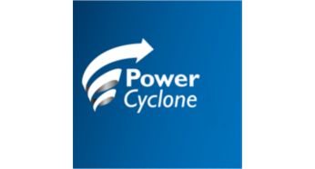 PowerCyclone 4 technology separates dust and air in one go