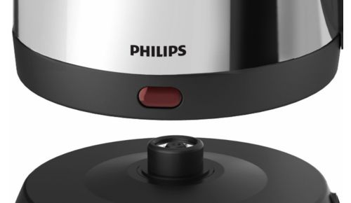 360° cordless pirouette base, for easier handling