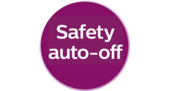 Iron switches off automatically when left unattended