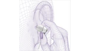 Ultra-small for snug comfy in-ear fit