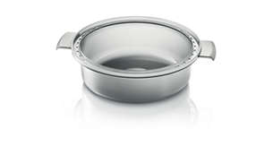 Steaming bowl for soup, stew, rice and more