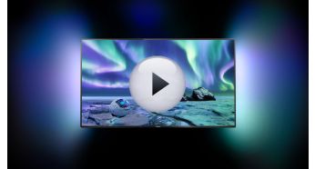 2-сторонняя фоновая подсветка Ambilight XL для более ярких впечатлений от просмотра