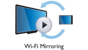Wi-Fi Miracast™—mirror from your devices onto your TV