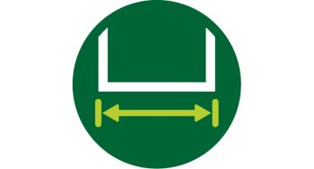 Compact design takes up a small amount of space