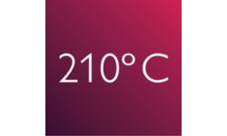 Профессиональная температура 210 °C