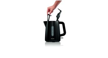 Single action filter for limescale protection