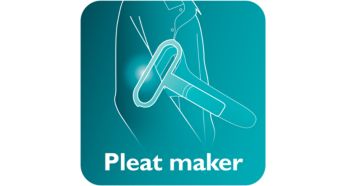 Pleats made easy with pleat making accessory