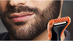 Mantén tu barba con la longitud que prefieras con los 3 peines de precisión