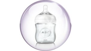 Fits 4oz/120ml Philips Avent Natural glass bottles