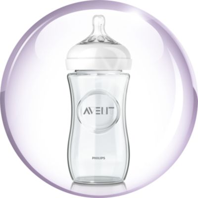 philips glass bottles