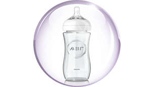Kan anvendes til 260 ml Philips Avent Natural-glasflasker