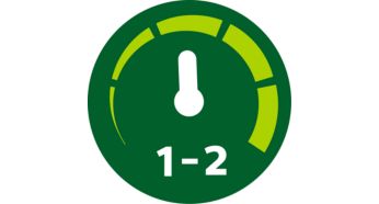 2 speed settings and pulse for maximum control