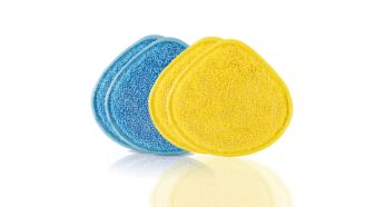 Washable and durable microfiber pads