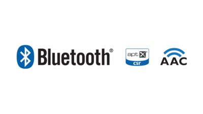 Высокое качество воспроизведения через Bluetooth®
