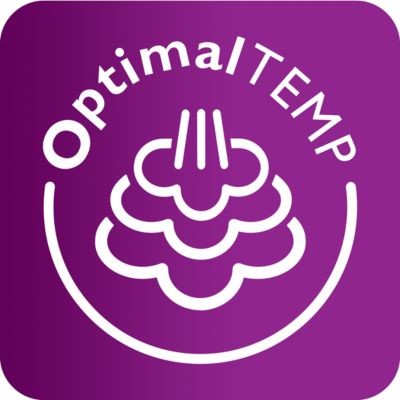 Оптимальная температура глажения благодаря технологии OptimalTemp
