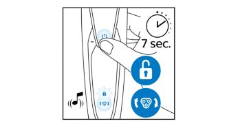 Reset your shaver after replacing shaving heads
