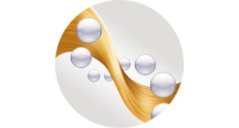 Подхранване с йони предпазва от статичното електричество за гладка и лъскава коса