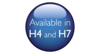 Available in most popular automotive lamp types: H4 and H7