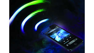 Mengalirkan musik via Bluetooth®