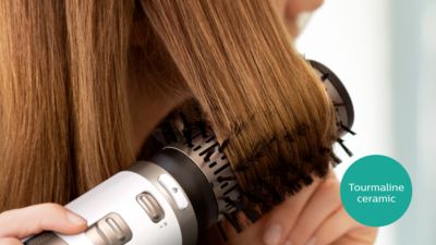 Турмалиновое керамическое покрытие придает блеск вашим волосам