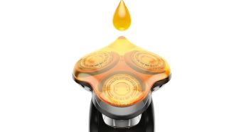 Активное смазывающее вещество уменьшает трение и износ лезвий