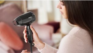 Philips 1200W Hair Dryer Fast air setting for efficient but gentle drying
