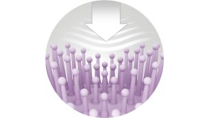 髮梳軟墊的平面經過改良，使用更舒適