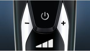 Personalize your shave with three speed settings