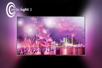 2-сторонняя фоновая подсветка Ambilight