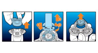 Easy to replace heads