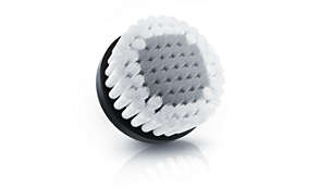 Silky soft bristles cleanse as gentle as your hands