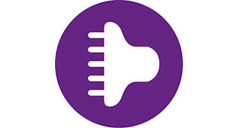 Adds volume, maximizes thickness, curls and bouncy styles