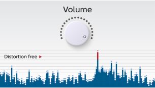 Función que evita los cortes para un sonido potente y sin distorsiones