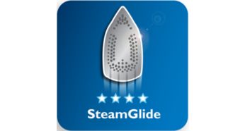 Suela SteamGlide para un deslizamiento suave y sencillo
