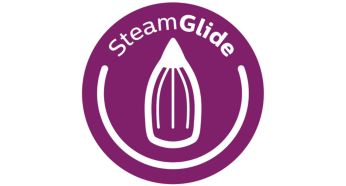 Base SteamGlide com deslize fácil e suave