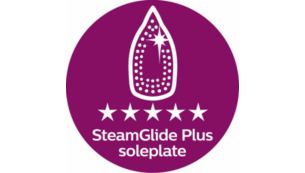 SteamGlide Plus soleplate: Our best gliding, faster ironing