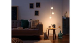 Doskonałe światło do relaksu i podejmowania gości