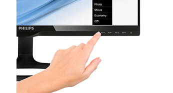 Modern Touch controls complement the design